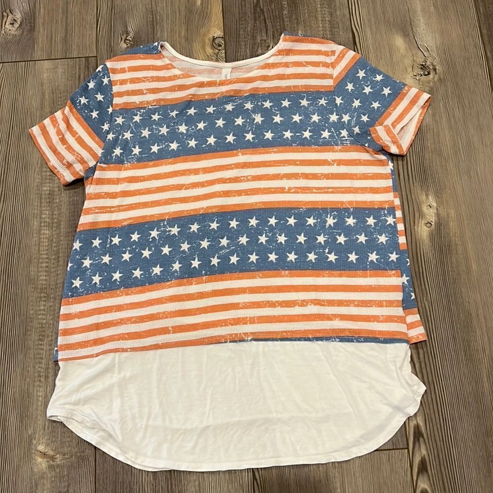 Honeyme Stripes and Stars Tee